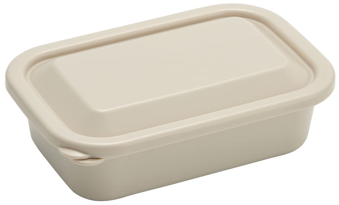 Skater Smoke Beige 580Ml Food Storage Container Soft Lid Lunch Case Made in Japan