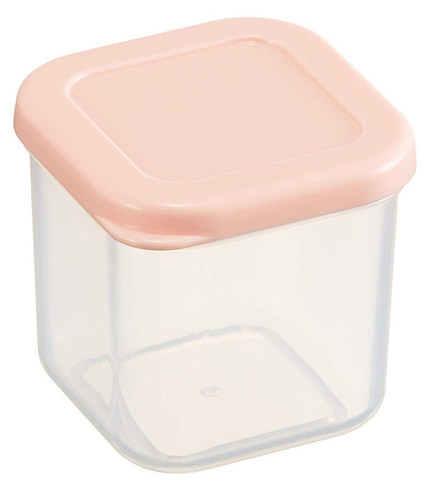 Skater 100ml Pink Sealable Storage Containers - 4 Small Square Microwave Safe CCBC4