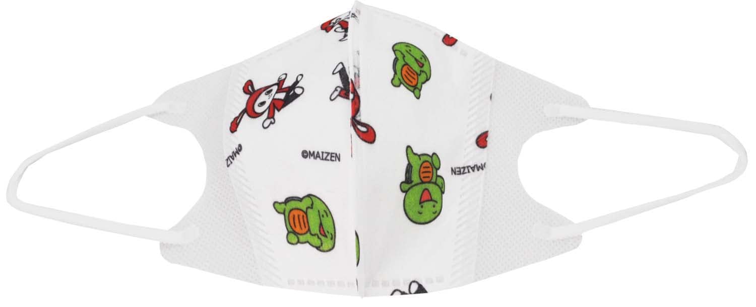 Skater 3D Nonwoven Mask for Children Maizen Sisters 7 Pieces - Msks3N-A