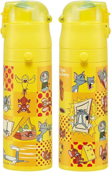 Skater 470ml Stainless Steel Children's Sports Bottle - Tom and Jerry Edition