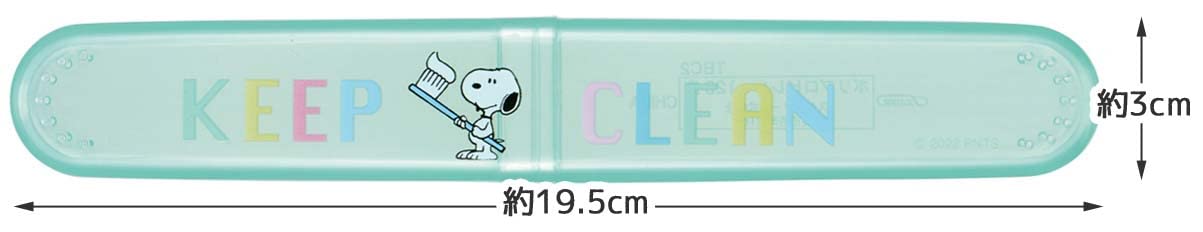 Skater Disney Snoopy Tbc2-A Toothbrush Case for Kids