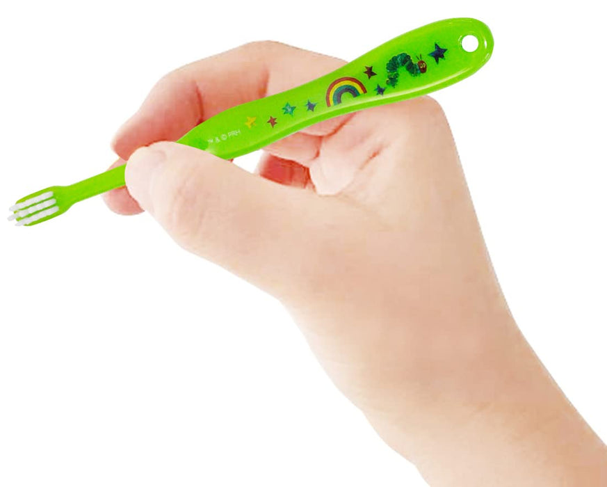 Skater Soft Ensemble de brosses à dents pour bébé 0-3 ans 8 pièces Chenille très affamée 15 cm