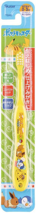 Skater Baby Toothbrush 0-3 Years Soft Pocket Monster Pokemon 15cm TB4S-A