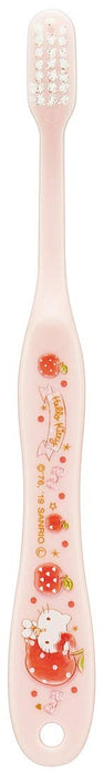 Skater Hello Kitty Happiness Brosse à dents poils normaux 6-12 ans 15,5 cm TB6S