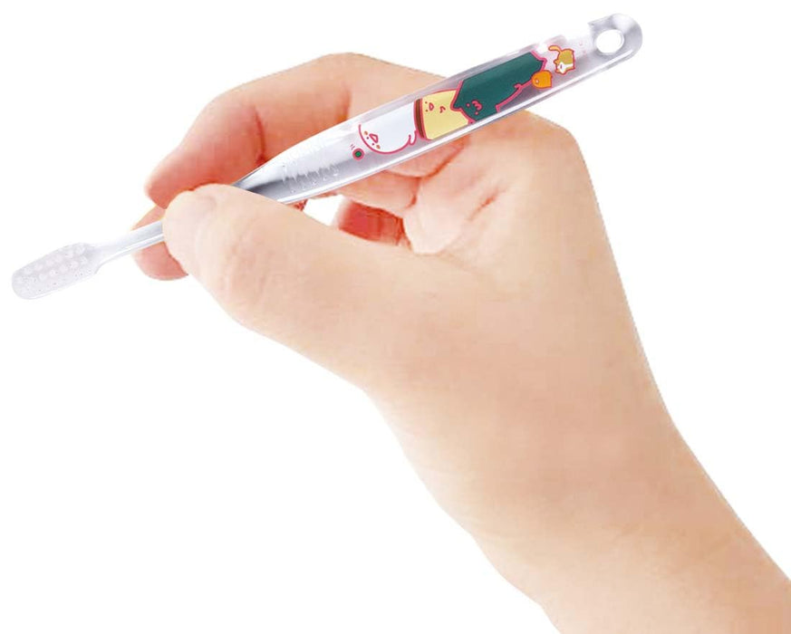 Skater Soft-Zahnbürste für Kinder von 6–12 Jahren, transparent, 15,5 cm, 3er-Pack mit Schreibwaren, Tbcr6T-A