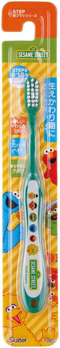 Skater Soft Sesame Street Toothbrush for 6-12 Years Old 15.5cm Tb6S-A
