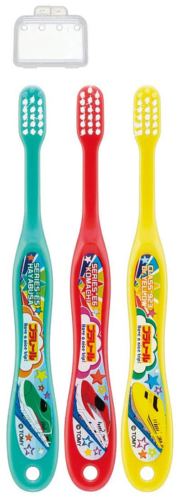 Skater Preschoolers Toothbrush Soft Ages 3-5 3 Pieces - Plarail 19 Tb5St