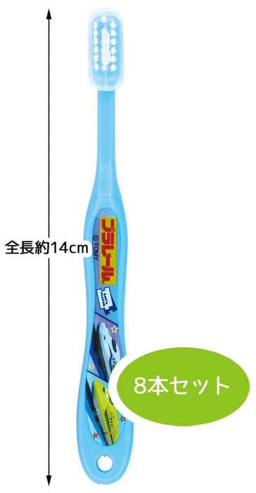 Ensemble de brosses à dents Skater pour enfants d'âge préscolaire (3-5 ans) - 8 pièces souples 14 cm - Tb5Se-A