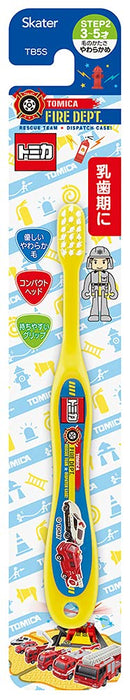Brosse à dents Skater Soft Tomica pour enfants d'âge préscolaire de 3 à 5 ans 14 cm Tb5S