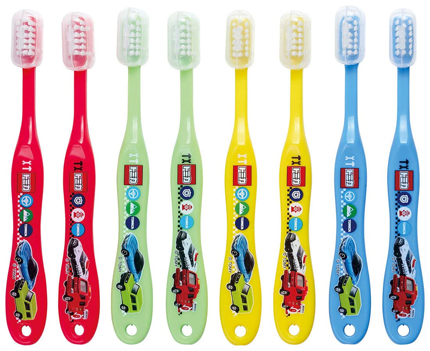 Skater 8-Pack Soft Toothbrush for 3-5yr Preschoolers 14cm Tomica TB5Se-A Model