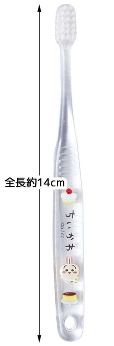 Skater Soft Clear Zahnbürstenset für Vorschulkinder im Alter von 3–5 Jahren, Chiikawa Tbcr5T-A, 3er-Pack