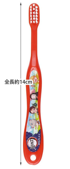 Skater Demon Slayer Soft Toothbrush for Preschoolers Ages 3-5 14cm TB5S-A