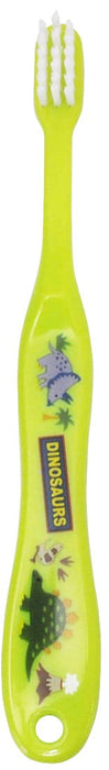 Brosse à dents souple dinosaure Skater pour enfants d'âge préscolaire âgés de 3 à 5 ans, modèle Tb5S-A 14 cm
