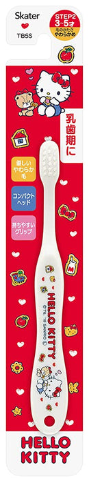 Skater Hello Kitty Soft Toothbrush for Ages 3-5 Preschoolers 14cm TB5S Sanrio