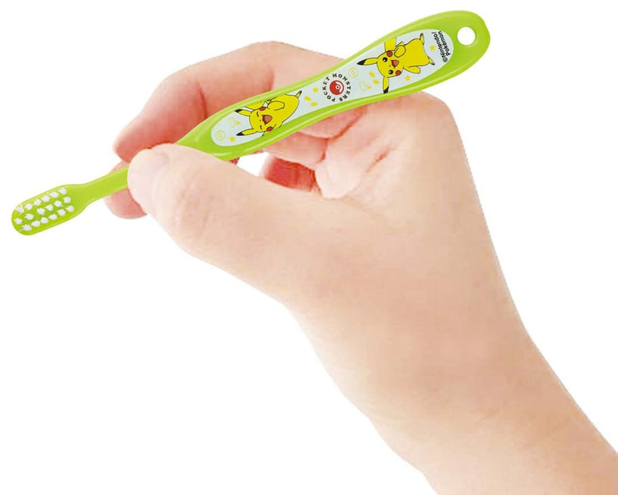 Brosse à dents souple Skater Pokemon pour enfants d'âge préscolaire âgés de 3 à 5 ans 14 cm - tb5s-a