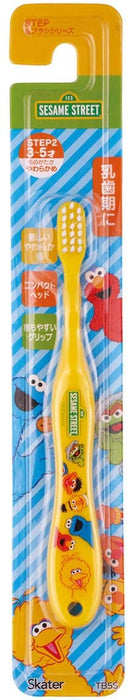 Skater Soft Sesamstraßen-Zahnbürste für Vorschulkinder im Alter von 3–5 Jahren, 14 cm