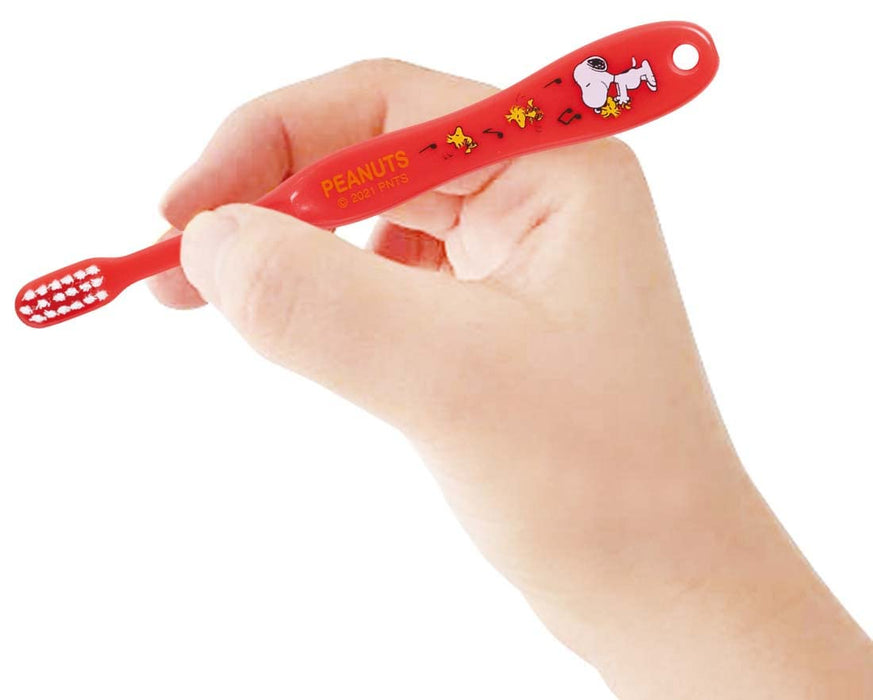 Skater Snoopy Weiche Zahnbürste für Vorschulkinder im Alter von 3–5 Jahren, 14 cm, TB5S-A