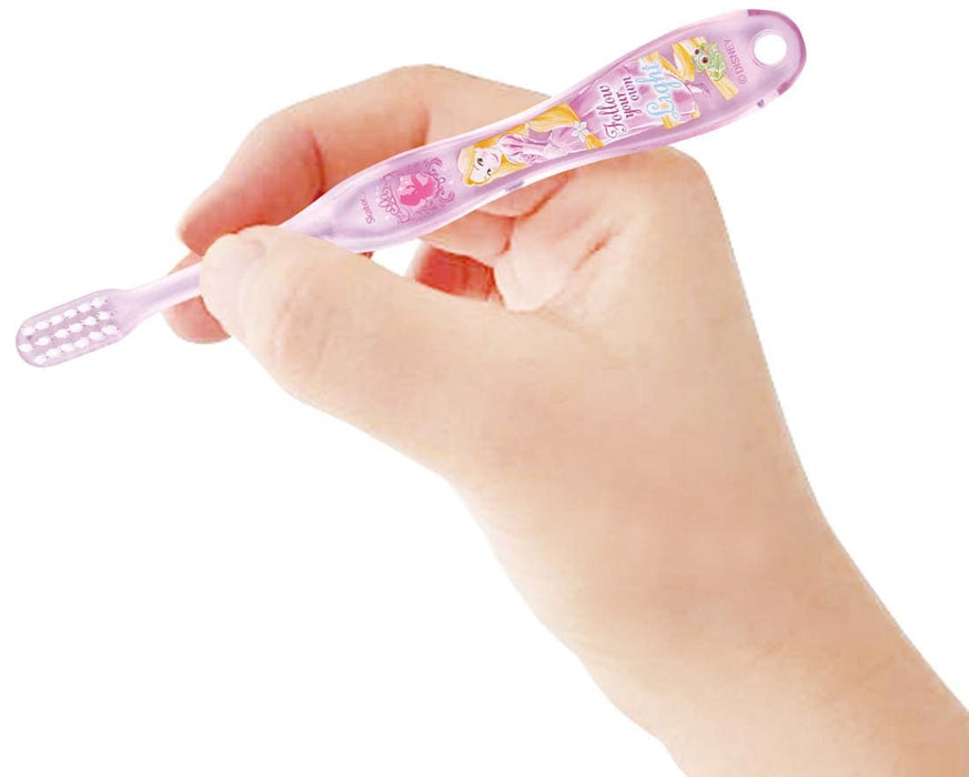 Ensemble de brosses à dents souples Skater Princess pour enfants d'âge préscolaire âgés de 3 à 5 ans 14 cm - Paquet de 3
