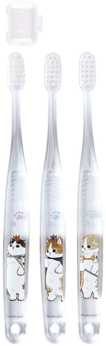 Skater Elementary Kids Toothbrush Set of 3 - Mofusand Tbcr6T-A Series
