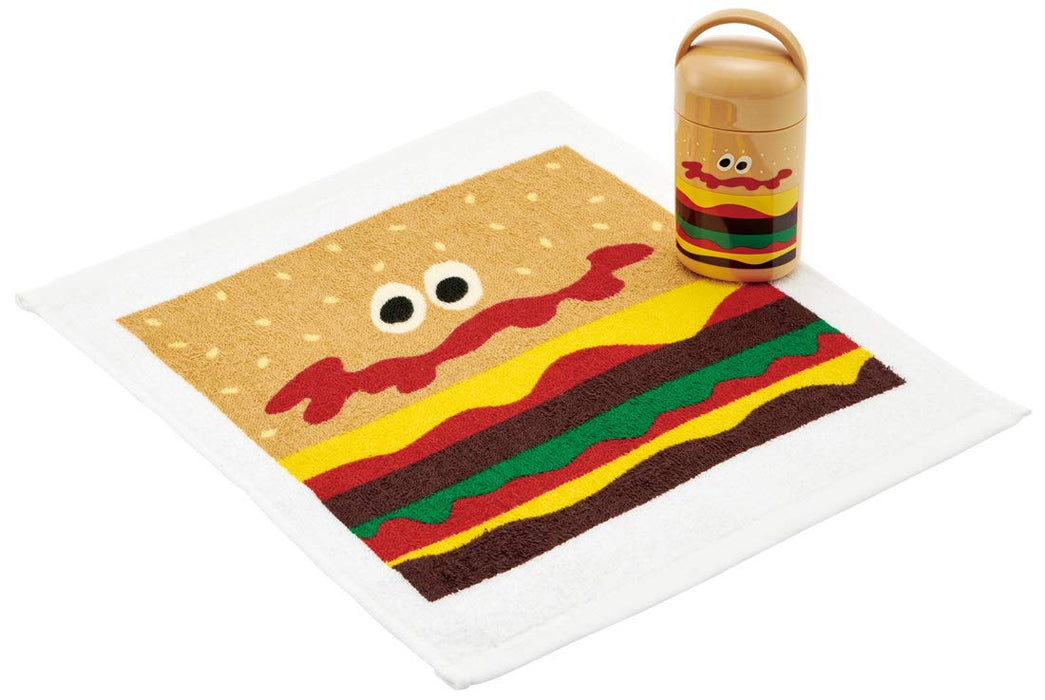 Skater 32x30.5cm Burger Towel Set with Case Compact Skater Towel