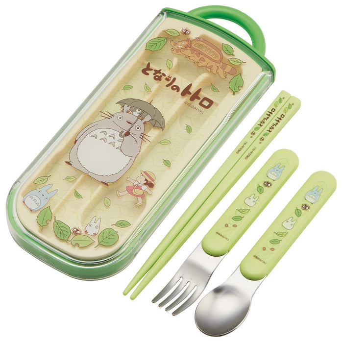 Skater Trio Set Essstäbchen Löffel Gabel Mein Nachbar Totoro Tcs1A Kollektion