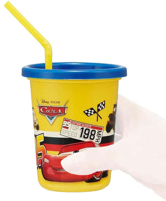 Skater Cars 19 Tumbler with Straw 320ml Sih3St Made in Japan
