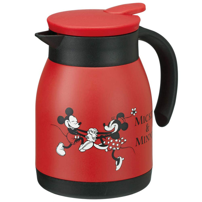 Skater Disney Mickey & Minnie 600ml Stainless Steel Vacuum Double Walled Tabletop Pot