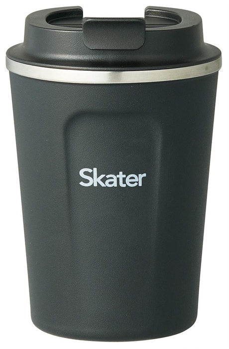 Skater 350ml Black Stainless Steel Insulated Coffee Tumbler