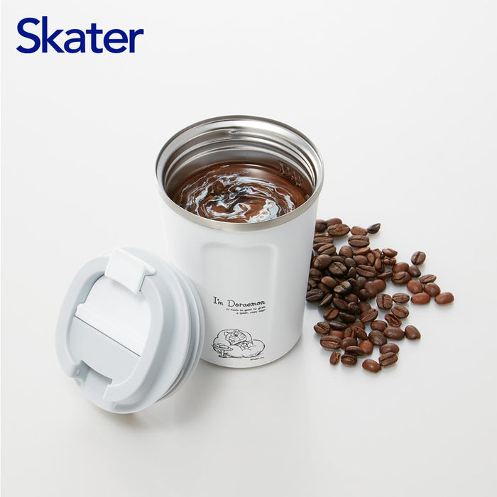 Gobelet à café isolé sous vide en acier inoxydable Doraemon Skater 350 ml
