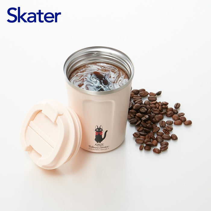 Skater 350ml Stainless Steel Thermal Coffee Tumbler Kiki's Delivery Service Jiji Ghibli Design