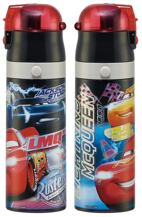 Skater Disney Cars Stainless Steel Water Bottle for Boys 470ml Sports Drink Bottle