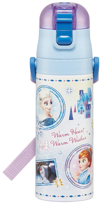 Skater Disney Frozen 23 Stainless Steel Sports Water Bottle 470ml for Girls