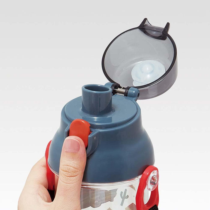Skater Disney Cars 480ml Kids Clear Water Bottle Made in Japan