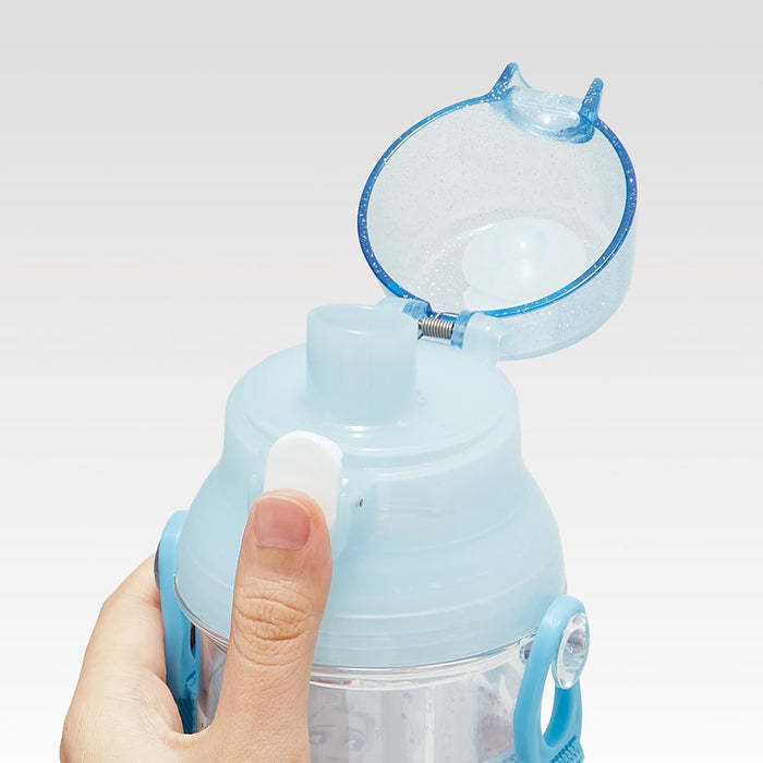 Skater Disney Frozen 480ml Clear Plastic Water Bottle for Kids Made in Japan