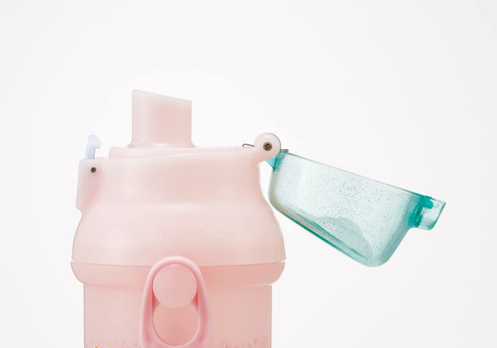 Skater Princess 23 Antibacterial Kids Water Bottle 480ml Made in Japan