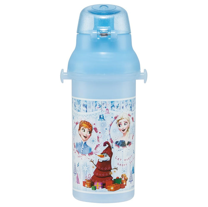 Skater Disney Frozen Lightweight 480ml Water Bottle for Children Antibacterial and Made in Japan