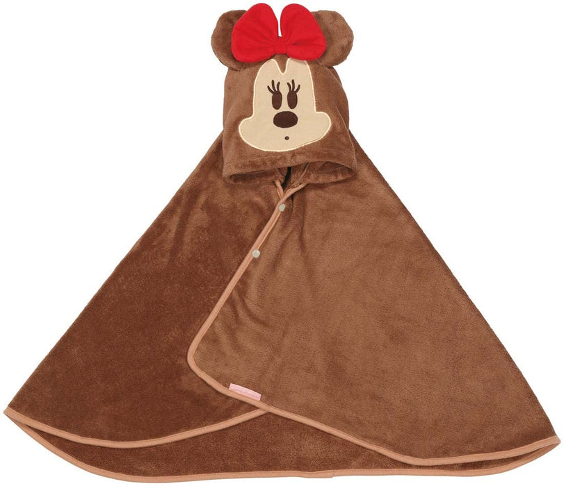 Skater Disney Minnie Mouse Quick-Drying Hooded Bath Poncho 108x92cm BPO1-A