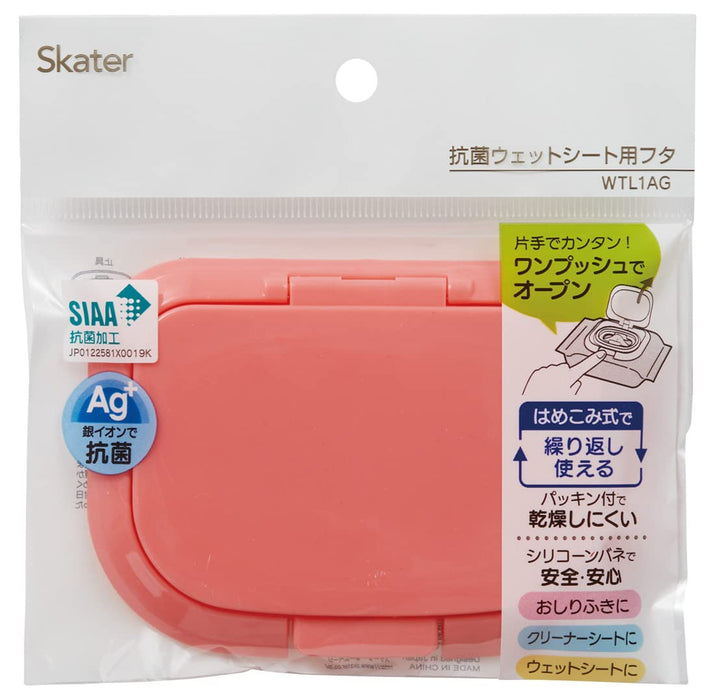 Skater Pink Wet Wipes Lid Cover Hand Wipes Wet Sheet Lid - Wtl1Ag-A