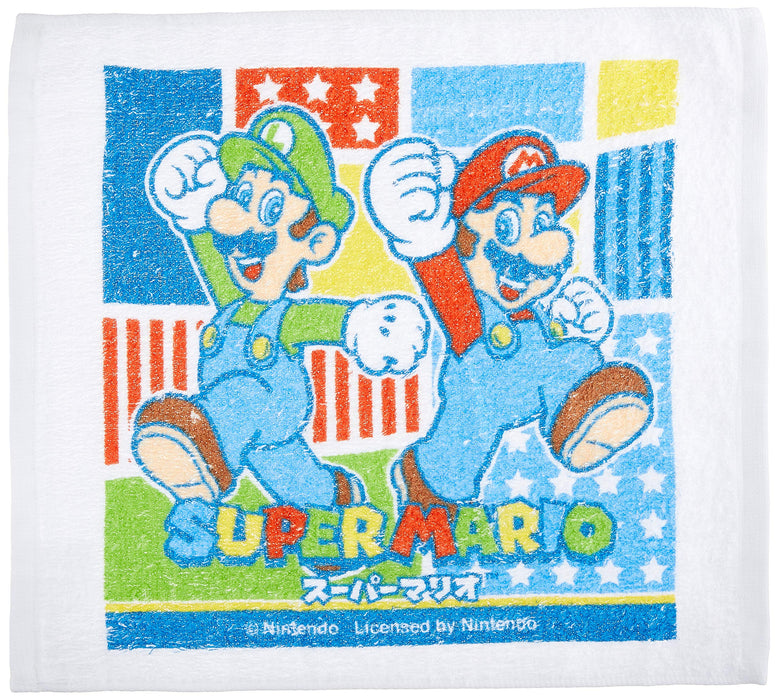 Skater Super Mario 17 Wet Towel Set Made in Japan by Skater