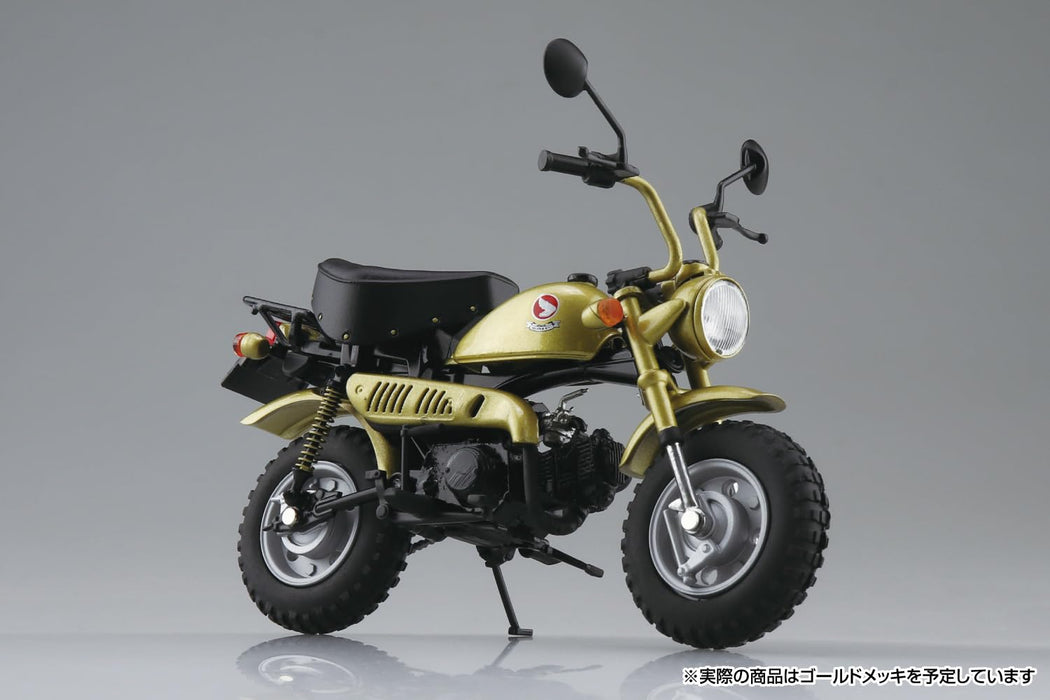 Qingdao Cultural Textbook Society Aoshima Skynet 1/12 Honda Monkey Gold Model