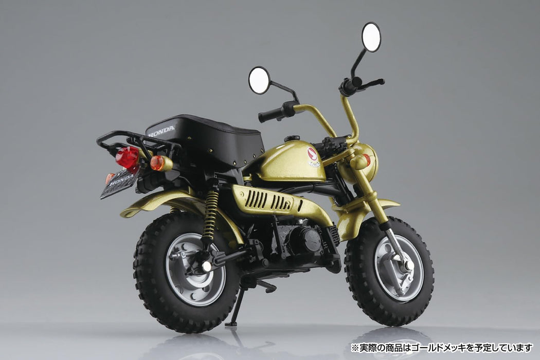 Qingdao Cultural Textbook Society Aoshima Skynet 1/12 Honda Monkey Gold Model