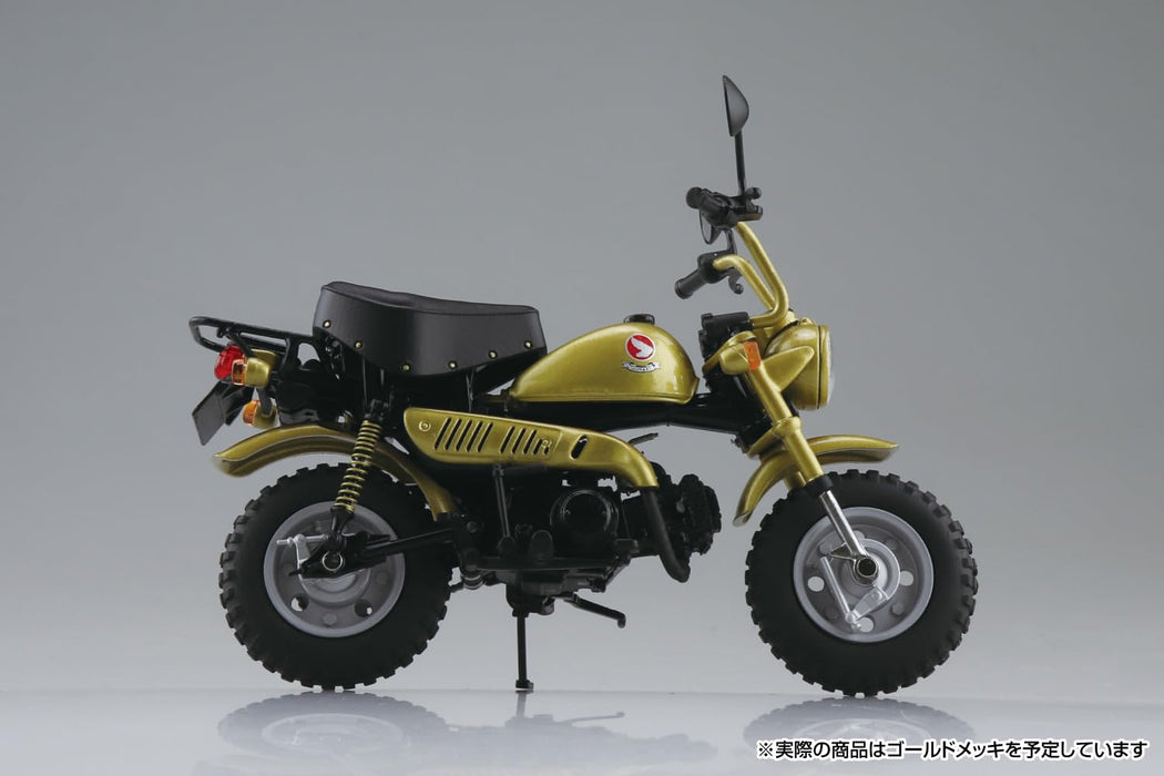 Qingdao Cultural Textbook Society Aoshima Skynet 1/12 Honda Monkey Gold Model