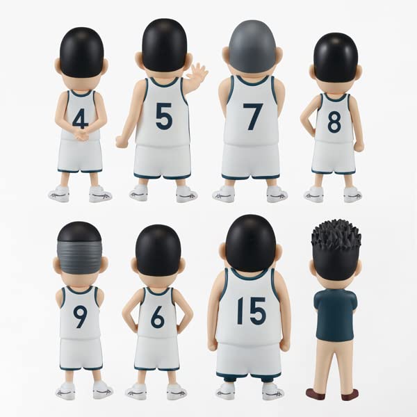 Toei Animation Slam Dunk First Slam Dunk Figure Collection Sanno Team Set of 8