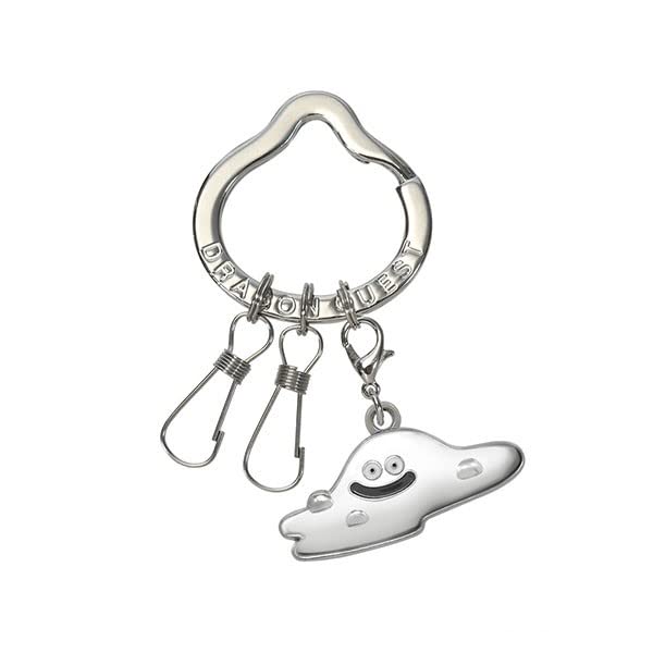 Square Enix Smile Slime Metal Key Ring - Durable Stray Metal Design
