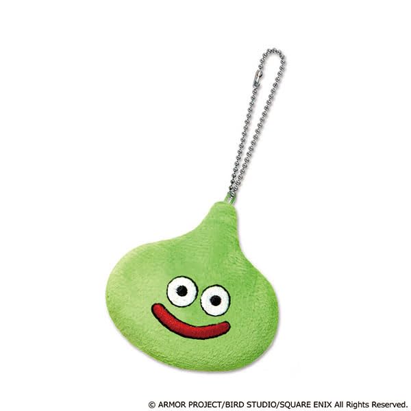 Square Enix Smile Slime Plush Mascot Cleaner Lime Slime Toy