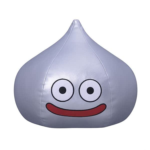 Square Enix Smile Slime Plush Toy Large Metal Slime Edition