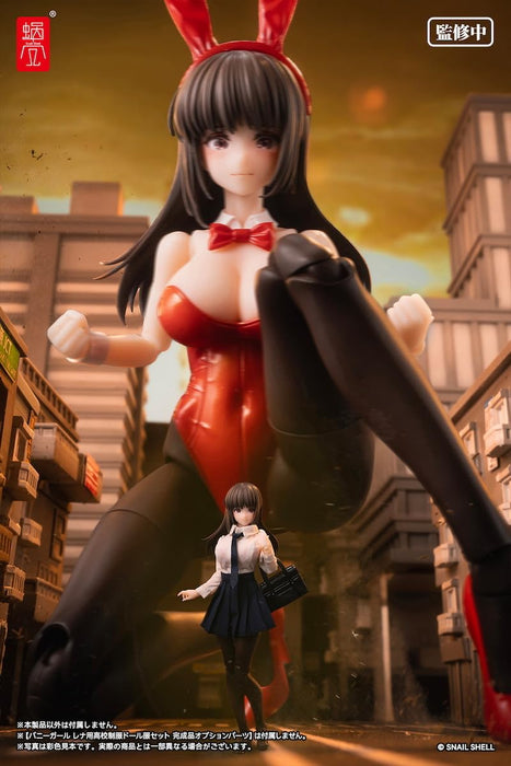 Snail Shell Jk-01 Bunny Girl Rena 1/12 Scale Pre-Painted Action Figure