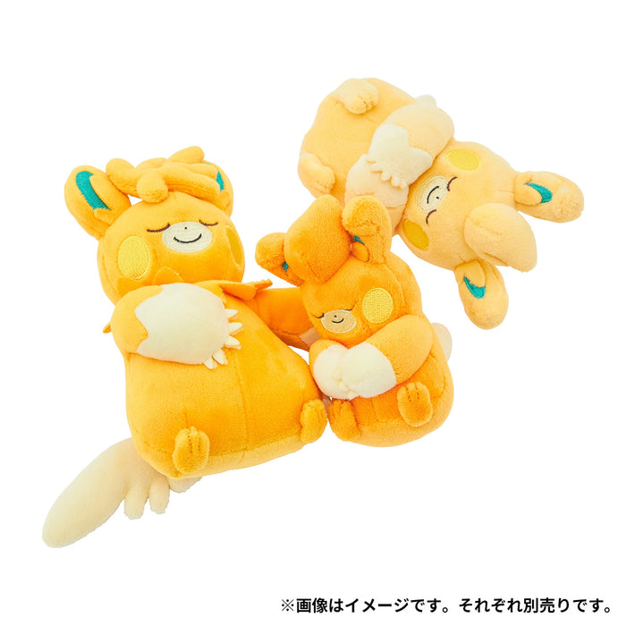 Pokemon Center Soft Fluffy Stuffed Toy Pamo No Mure Sleeping Plush