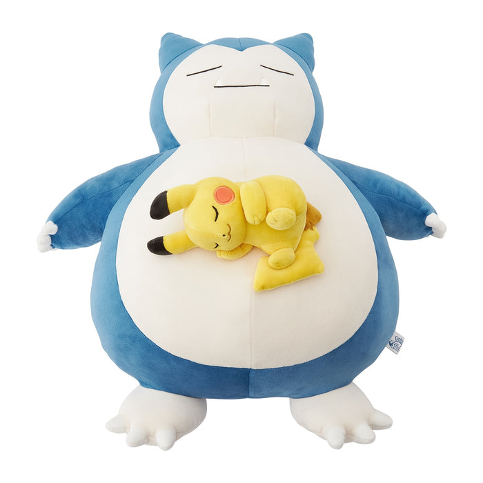 Pokemon Center Soft Plush Toy Snorlax and Pikachu for Sleep and Goodnight