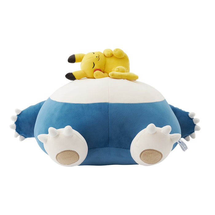 Pokemon Center Soft Plush Toy Snorlax and Pikachu for Sleep and Goodnight